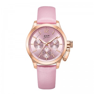 Expedition 6381 Rosegold Pink Leather Lady BFLRGPN
